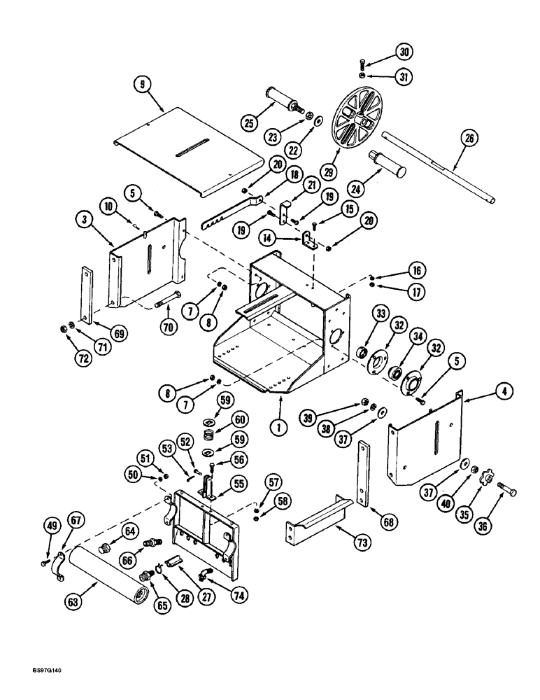 Схема запчастей Case IH 900 - (9-264) - LIQUID FERTILIZER SQUEEZE PUMP ASSEMBLY, CYCLO AIR & PLATE TRAILING ALL ROW SIZES (09) - CHASSIS/ATTACHMENTS