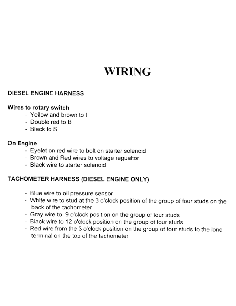 Схема запчастей Case IH 3400 - (C31) - WIRING 