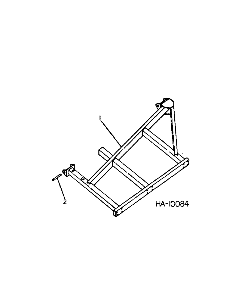 Схема запчастей Case IH 5000 - (J-03) - 5000 VIBRA CHISEL, 17 FOOT WING, WING FRAME 