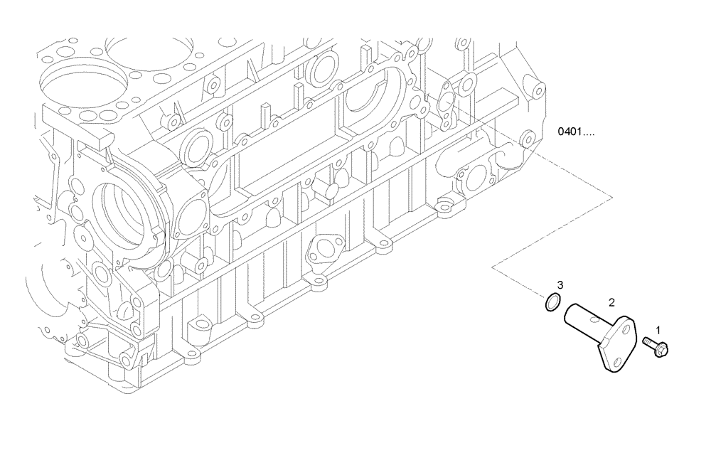 Схема запчастей Case IH F3AE0684M B903 - (3030.052) - OIL PRESSURE VALVE 