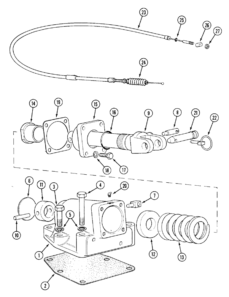 Схема запчастей Case IH 1394 - (9-386) - SINGLE RATE SENSING UNIT (09) - CHASSIS/ATTACHMENTS