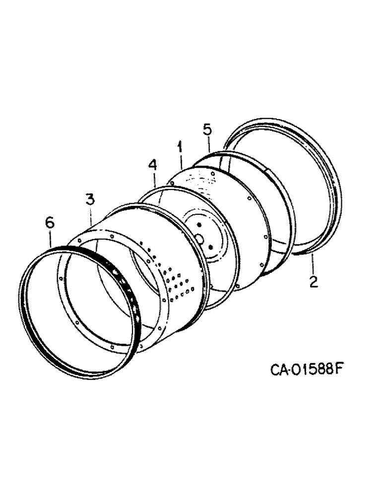 Схема запчастей Case IH 500 - (B-25) - SEED DRUM, QUANTITIES SHOWN ARE PER SEED HOPPER 