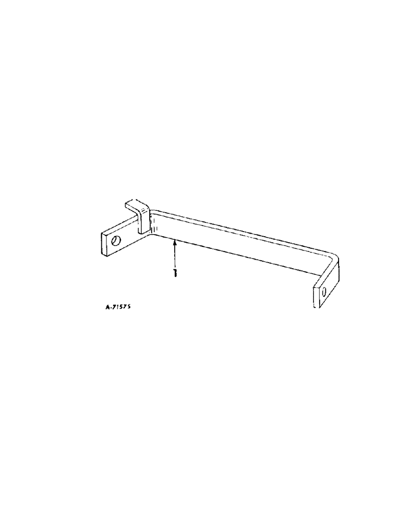 Схема запчастей Case IH INTERNATIONAL - (A-56[B]) - REAR SECTIONS, STABILIZER BAR 