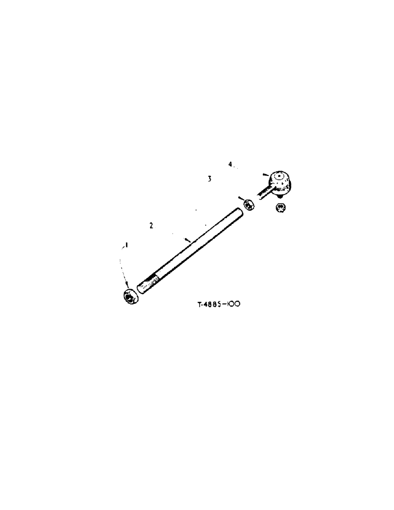 Схема запчастей Case IH 364 - (6-22) - ATTACHMENTS, POWER STEERING AND FRONT AXLE ATTACHMENT, CONNECTING LINK Attachments