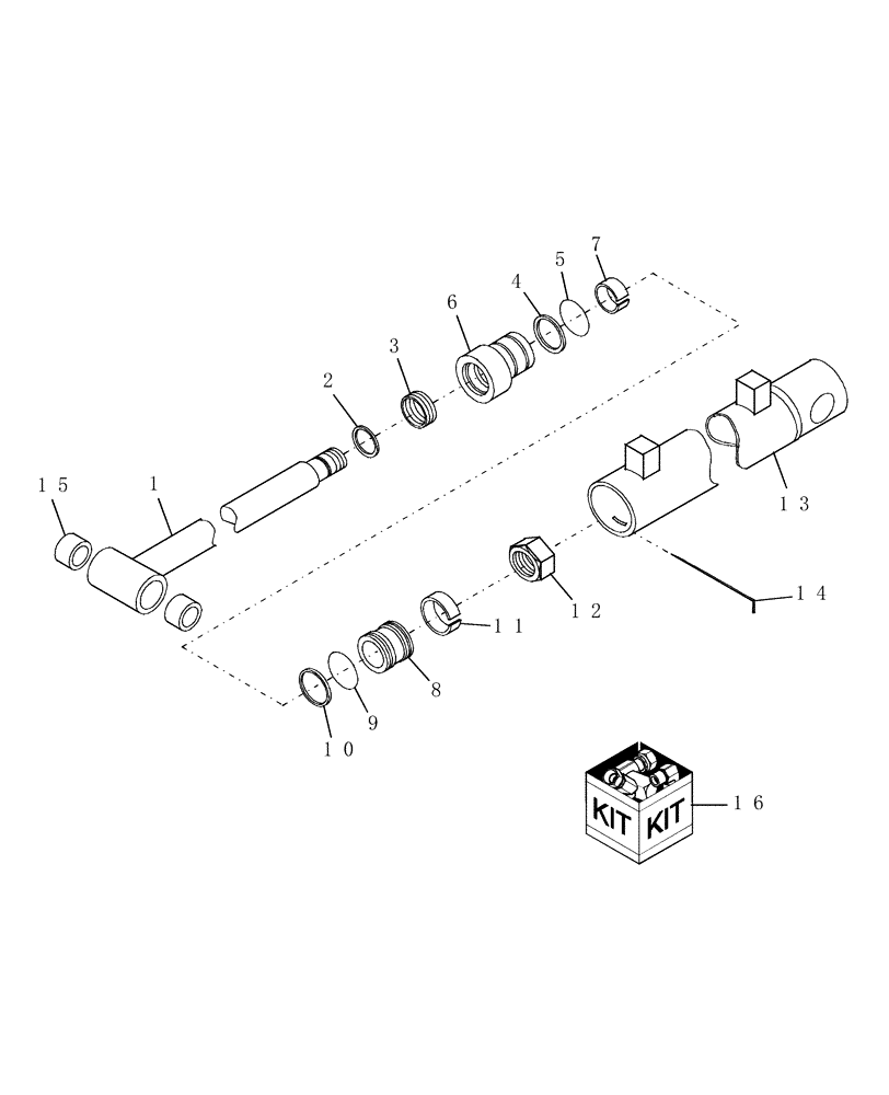 Схема запчастей Case IH 758C - (25) - DIPPER CYLINDER - 758C 