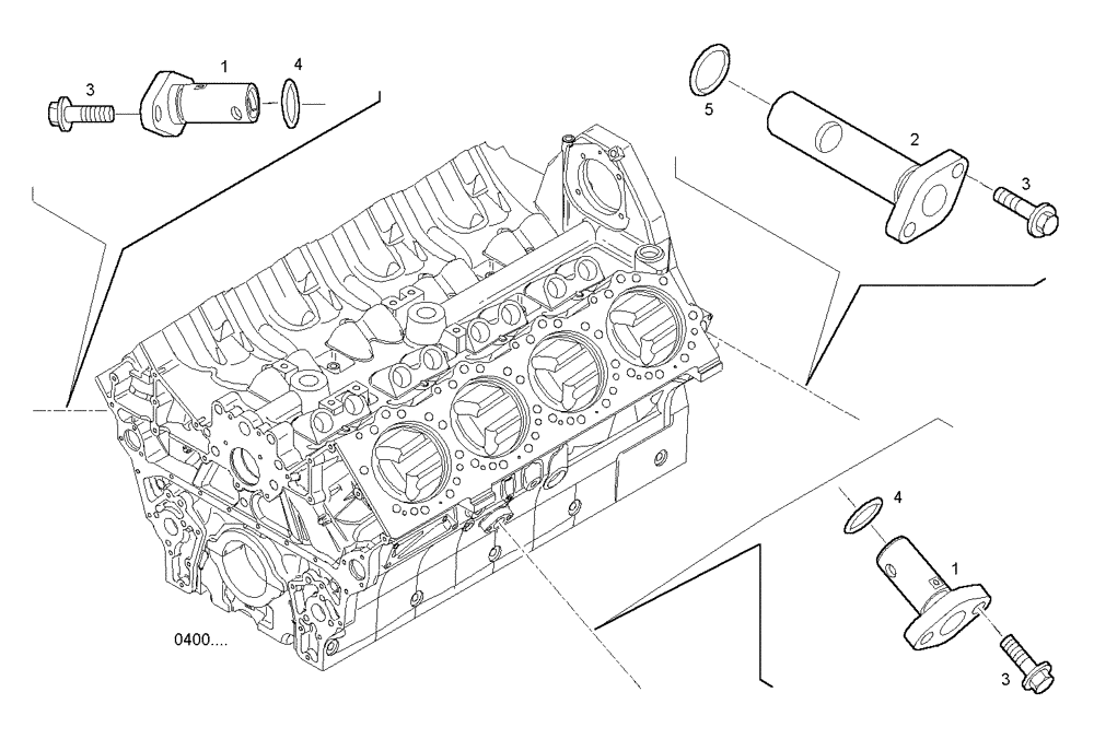 Схема запчастей Case IH FVAE2884X B200 - (3030.053) - OIL PRESSURE VALVE 