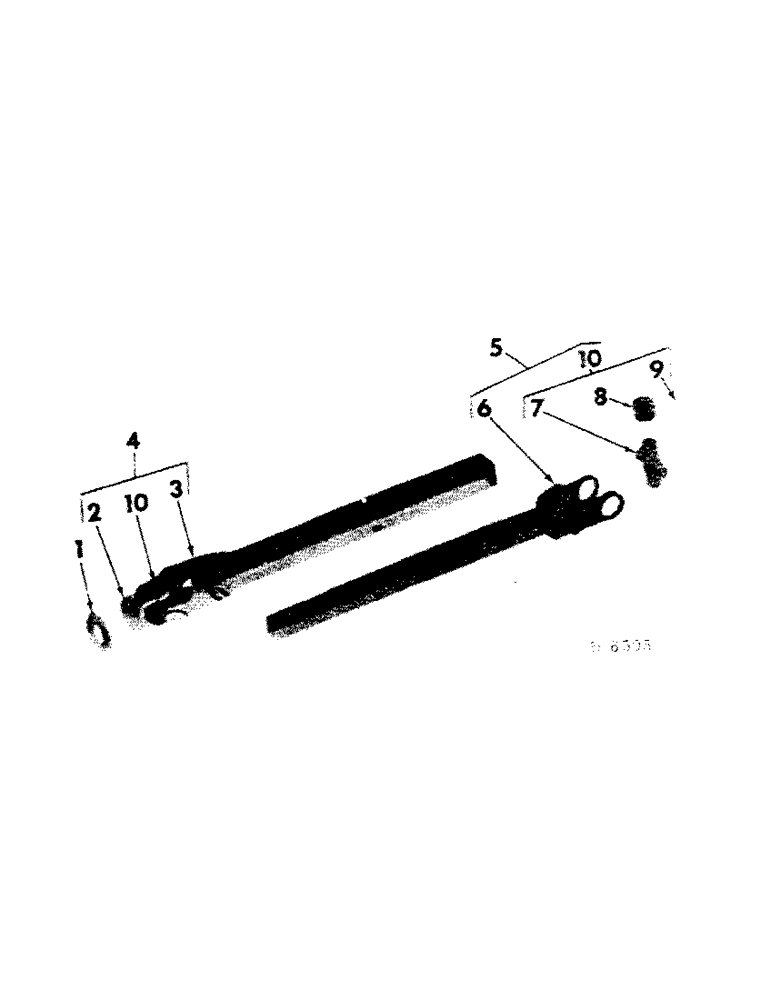 Схема запчастей Case IH 130 - (H-15[A]) - SIDE DRIVE UNIVERSAL ASSEMBLY (HAYES STEEL) 