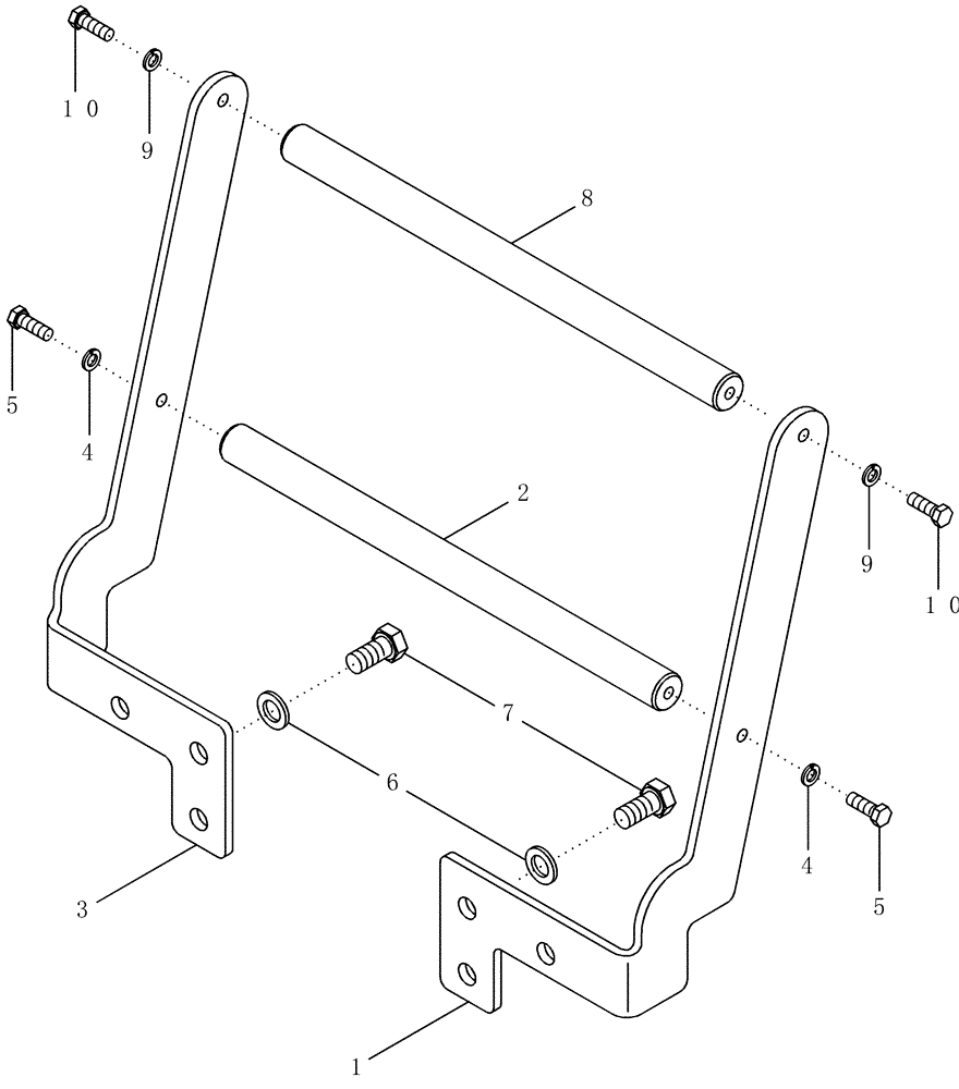 Схема запчастей Case IH LX156 - (09-07) - PROTECTIVE ASSEMBLY - GRILLE, 2WD TRACTORS (09) - CHASSIS/ATTACHMENTS