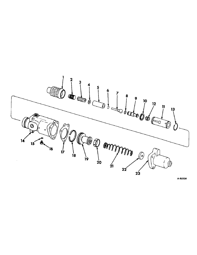 Схема запчастей Case IH 4156 - (F-17) - HYDRAULIC SYSTEM, POWER BRAKE VALVE (07) - HYDRAULIC SYSTEM