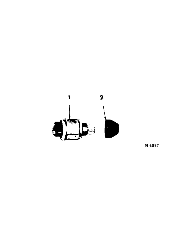 Схема запчастей Case IH 201 - (A-058[B]) - GLOW PLUG SWITCH, DIESEL (55) - ELECTRICAL SYSTEMS