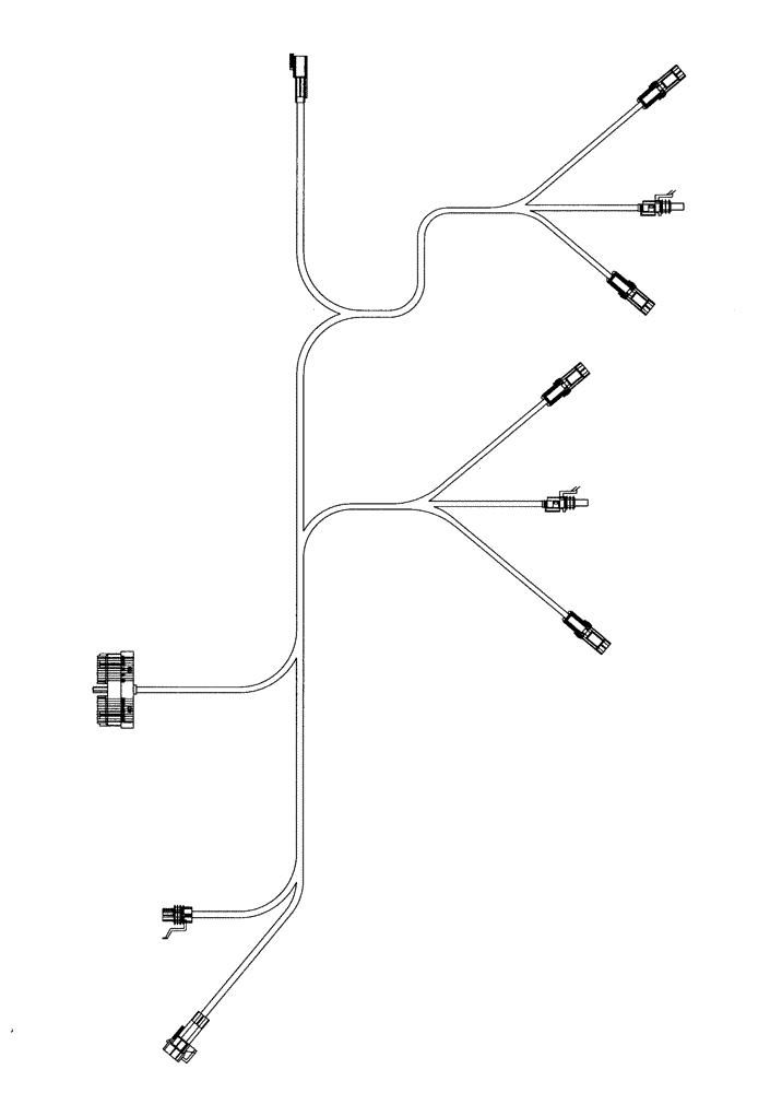 Схема запчастей Case IH 955 - (4-42) - HARNESS, AFS PLANTER, 12 ROW NARROW, 16 ROW NARROW AND 12/23 SRC (04) - ELECTRICAL SYSTEMS