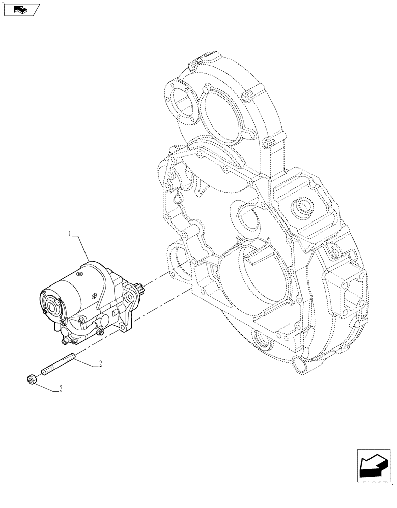 Схема запчастей Case IH 635 - (55.201.01) - STARTER MOTOR (Apr 18 2011 10:03AM) (55) - ELECTRICAL SYSTEMS