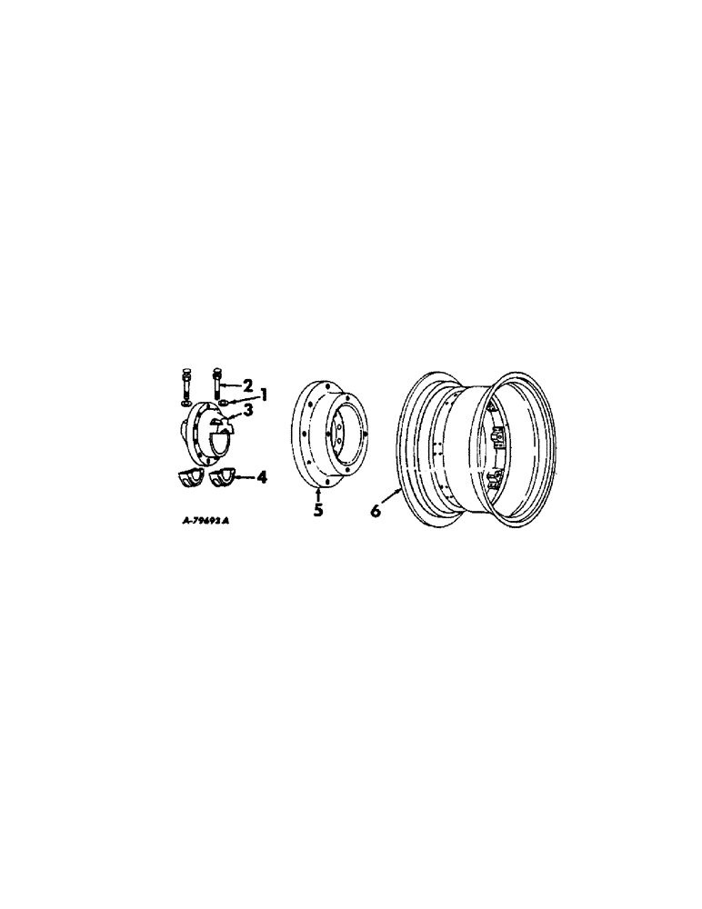 Схема запчастей Case IH 21026 - (15-07[A]) - WHEELS AND TRACTION, REAR WHEELS INTERNATIONAL TRACTORS WITH 26 INCH WHEELS Wheels & Traction