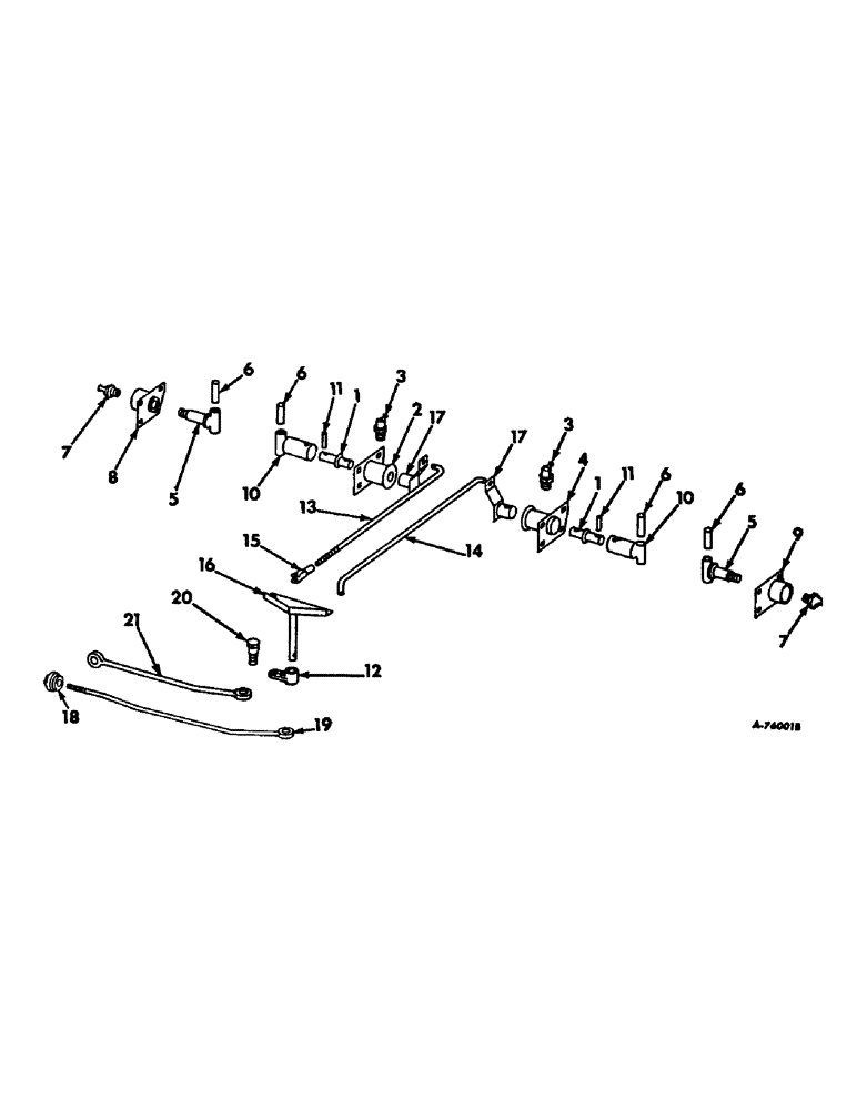 Схема запчастей Case IH 229 - (A-17) - STALK ROLL CONTROL (58) - ATTACHMENTS/HEADERS