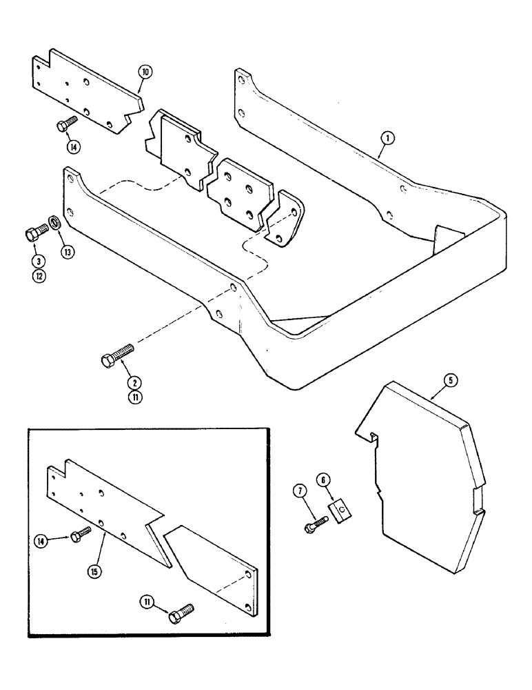 Схема запчастей Case IH 2590 - (9-324) - FRONT END WEIGHTS (09) - CHASSIS/ATTACHMENTS