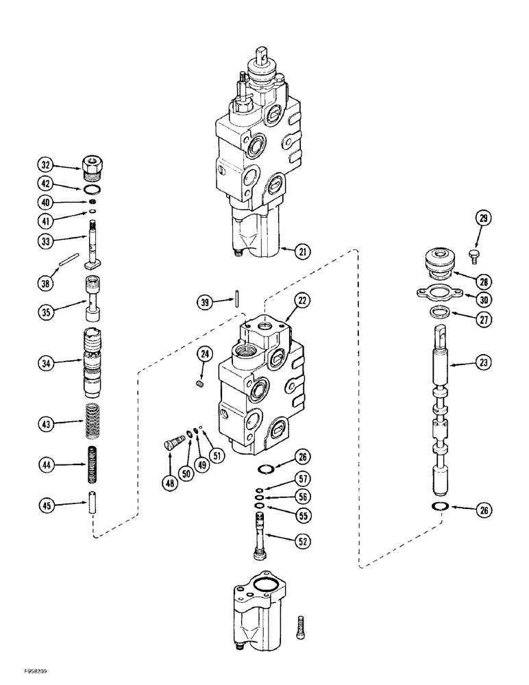 Схема запчастей Case IH 9380 QUADTRAC - (8-068) - LOAD CHECK REMOTE CONTROL VALVE ASSEMBLY, IF EQUIPPED (CONTD) (08) - HYDRAULICS