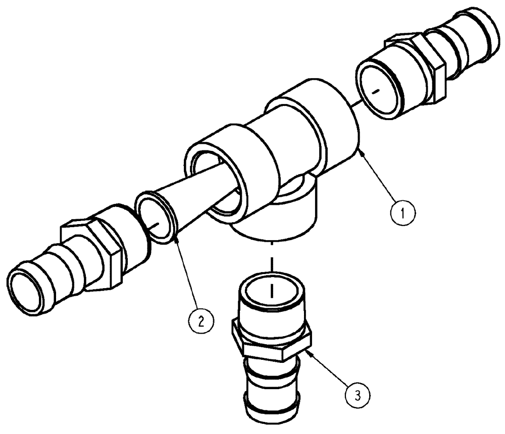 Схема запчастей Case IH SPX3320 - (11-034) - VENTURI ASSEMBLY Options