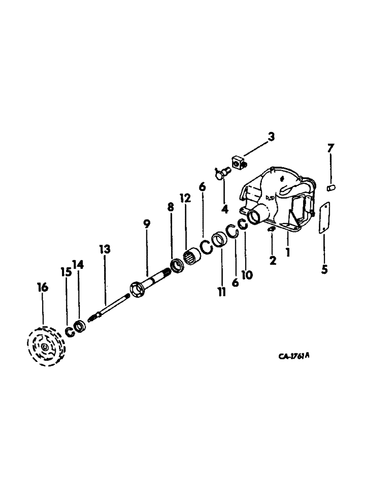 Схема запчастей Case IH 715 - (07-23) - DRIVE TRAIN, SEPARATOR CLUTCH HOUSING, BELT DRIVE Drive Train