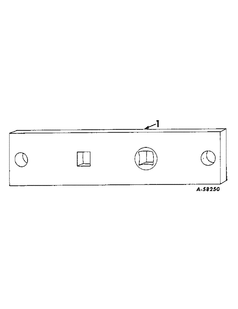 Схема запчастей Case IH 623 - (AJ-09[A]) - EXTENSION PLATE UNIT 