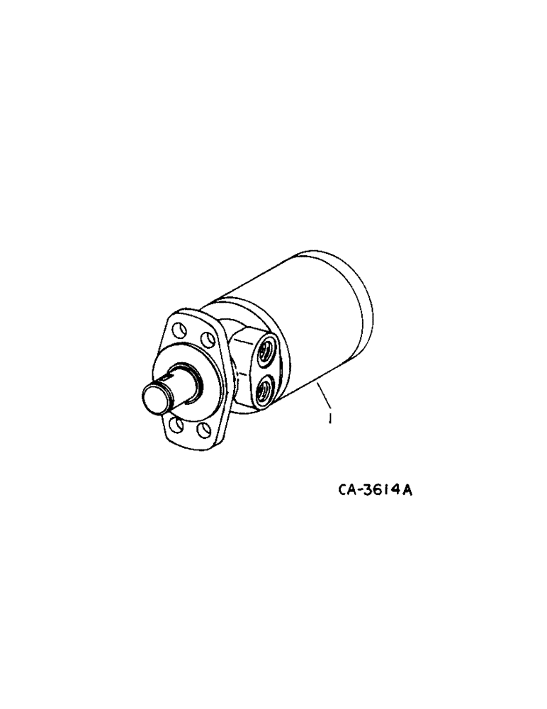 Схема запчастей Case IH 715 - (10-35) - HYDRAULICS, HYDRAULIC REEL DRIVE MOTOR (07) - HYDRAULICS