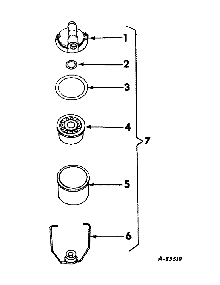 Схема запчастей Case IH 2424 - (034) - FUEL SYSTEM, FUEL TANK, SUPPORTS AND PIPING, GASOLINE ENGINE TRACTORS (02) - FUEL SYSTEM