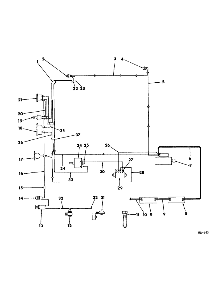 Схема запчастей Case IH 375 - (G-16) - ELECTRICAL SYSTEM, WIRING DIAGRAM (06) - ELECTRICAL SYSTEMS