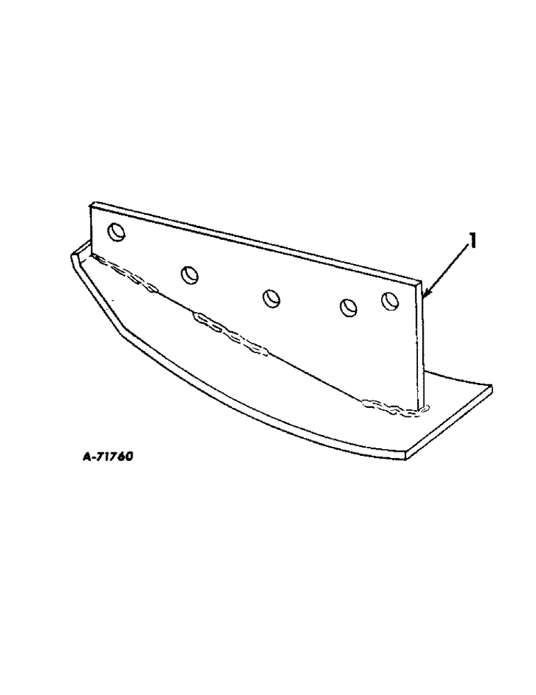 Схема запчастей Case IH 55 - (B-46[A]) - PICKUP UNIT - GAUGE SHOE ATTACHMENT / PRODUCT GRAPHICS (58) - ATTACHMENTS/HEADERS