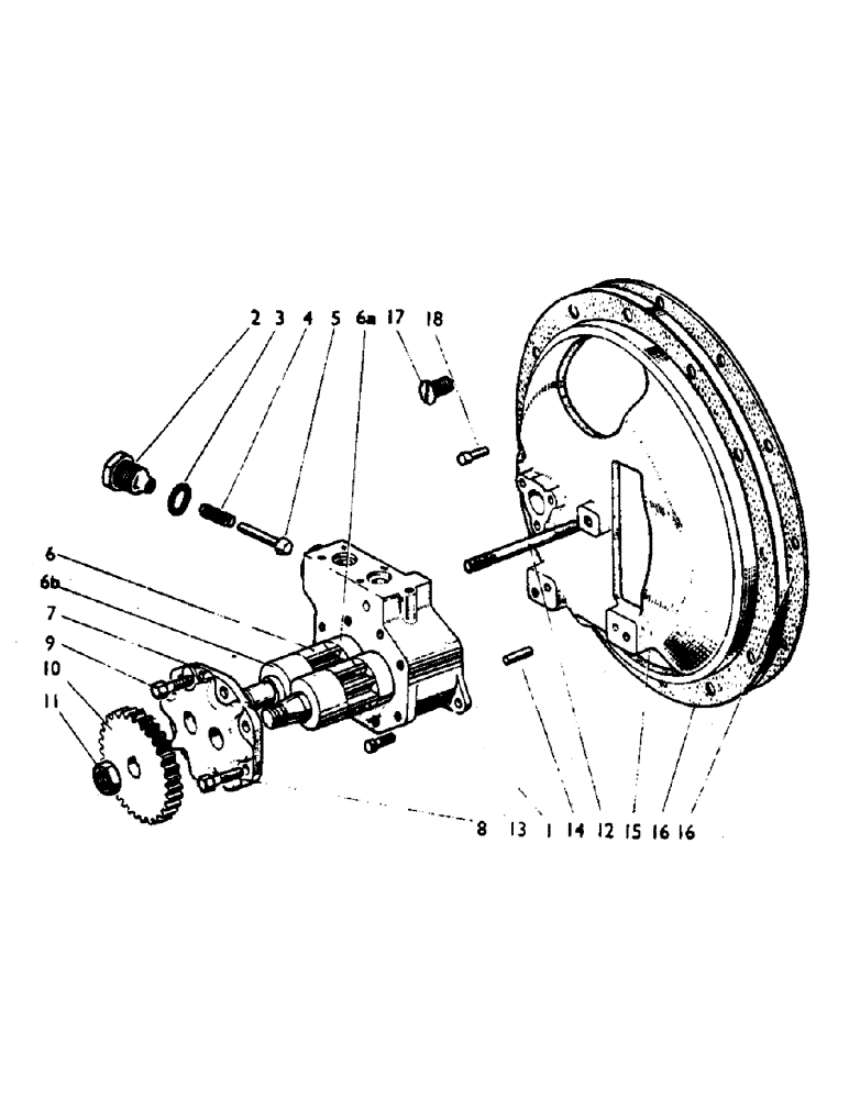 Схема запчастей Case IH 880E - (38) - HYDRAULIC LIFT PUMP (07) - HYDRAULIC SYSTEM