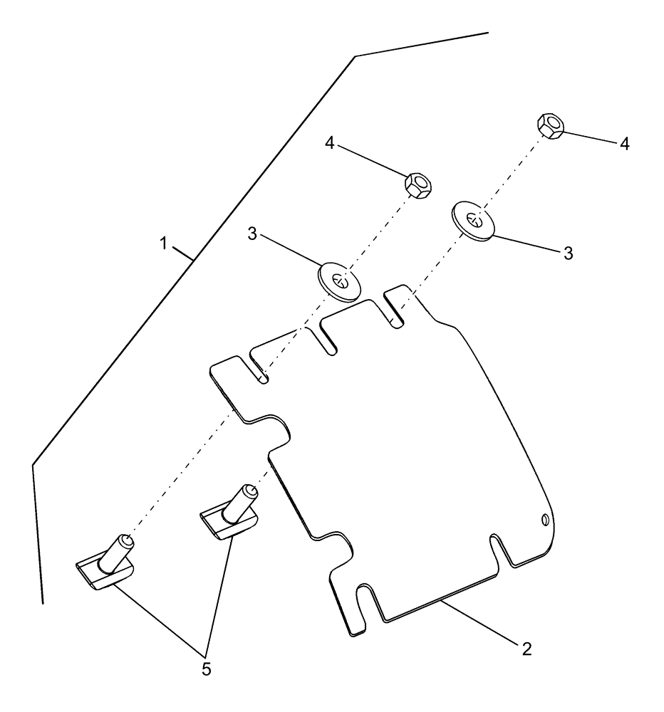 Схема запчастей Case IH AFX8010 - (K.40.C.74[02]) - REAR FILLER PLATE KIT, ROTOR CAGE K - Crop Processing