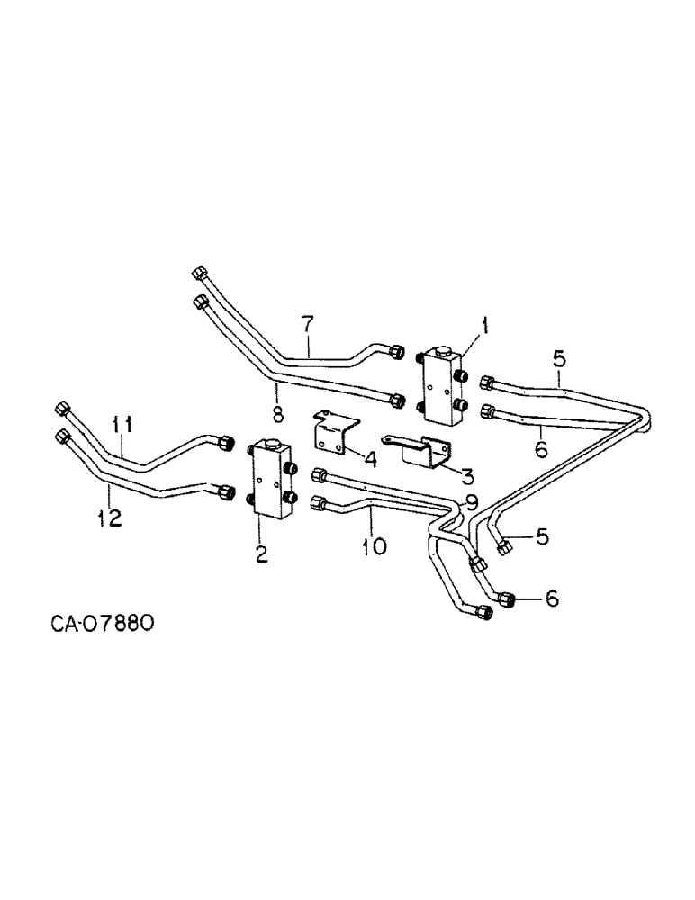 Схема запчастей Case IH 5088 - (10-38) - HYDRAULICS, ALTERNATING CHECK VALVE, FOR TRACTORS WITH SECOND AND/OR THIRD AUXILIARY VALVE (07) - HYDRAULICS