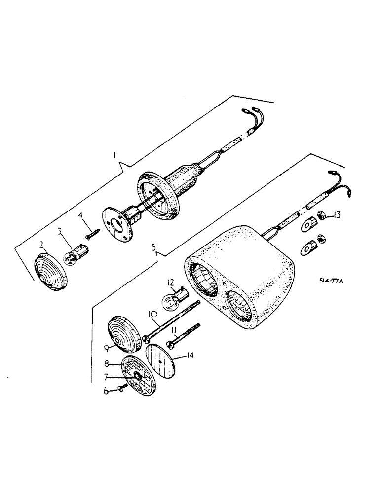 Схема запчастей Case IH 2400 - (08-34) - FENDER WIRING AND LIGHTS, TRACTORS WITH FLAT TOP FENDERS, 454/100570 UP, 2400/100082 UP (06) - ELECTRICAL