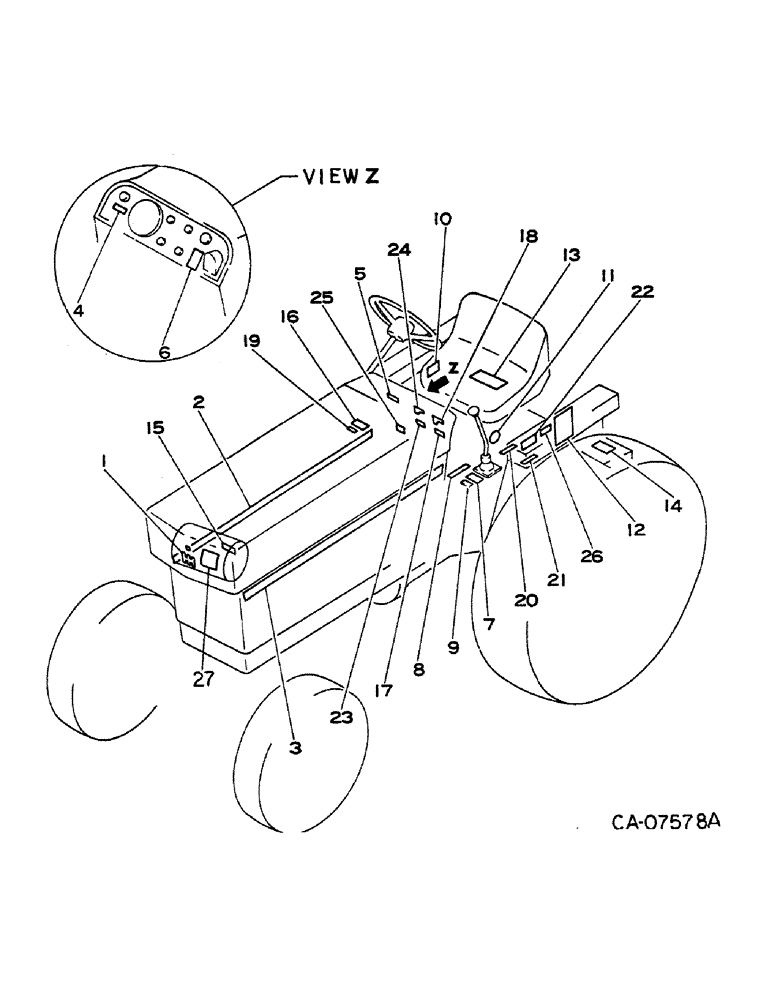 Схема запчастей Case IH 274 - (02-04) - MISCELLANEOUS, PRODUCT GRAPHICS Accessories & Attachments / Miscellaneous