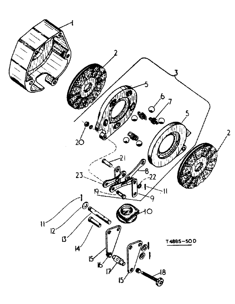 Схема запчастей Case IH 384 - (04-02) - BRAKES, DISC BRAKES (5.1) - BRAKES