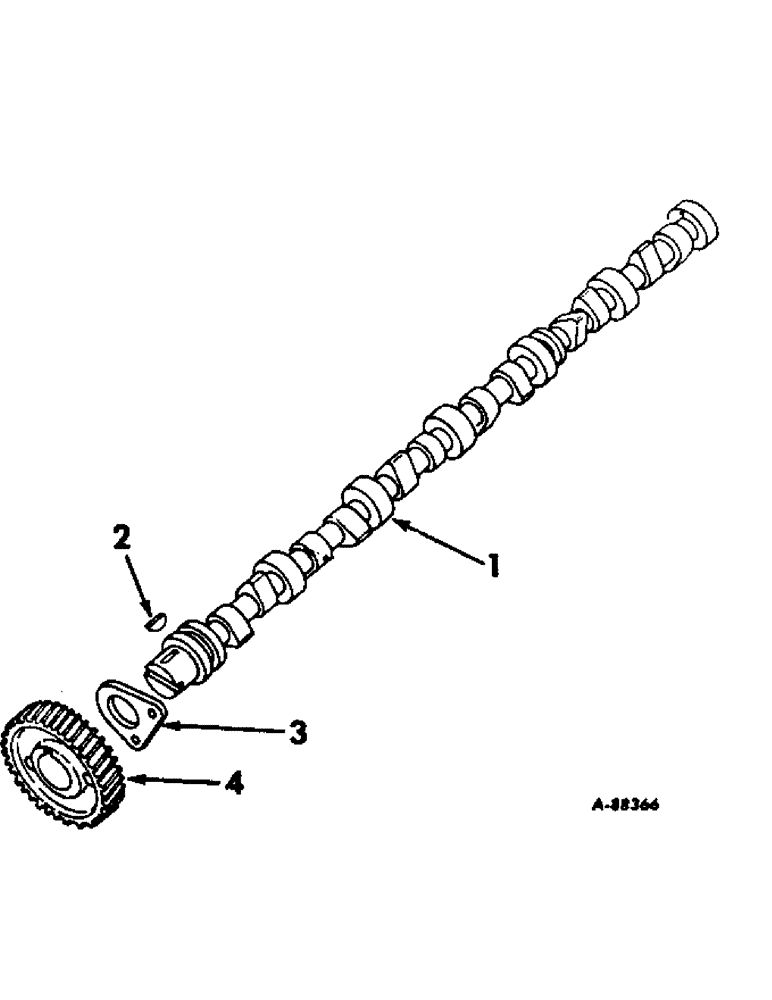 Схема запчастей Case IH 2706 - (D-28) - DIESEL ENGINES, CAMSHAFT AND RELATED PARTS (01) - ENGINE