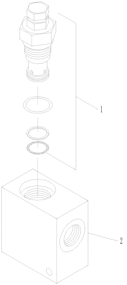 Схема запчастей Case IH A7000 - (B05.15[01]) - Hydraulic Relief Valve {Failsafe Brakes} (07) - HYDRAULICS