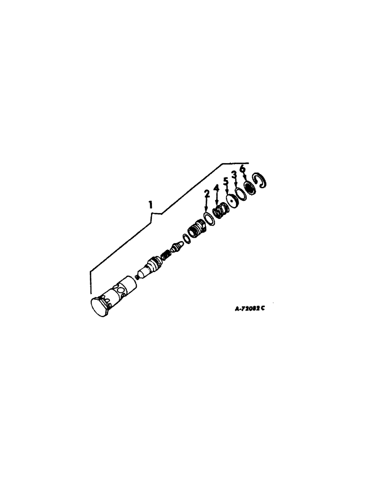 Схема запчастей Case IH 826 - (10-19[1]) - HYDRAULICS, PILOT RELIEF VALVE (07) - HYDRAULICS