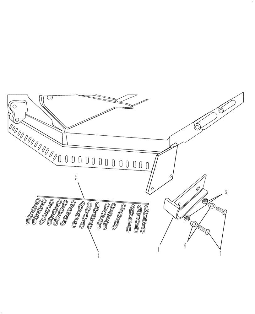 Схема запчастей Case IH 717721476 - (009) - CENTER DECK SKID SHOE (11) - WHEELS