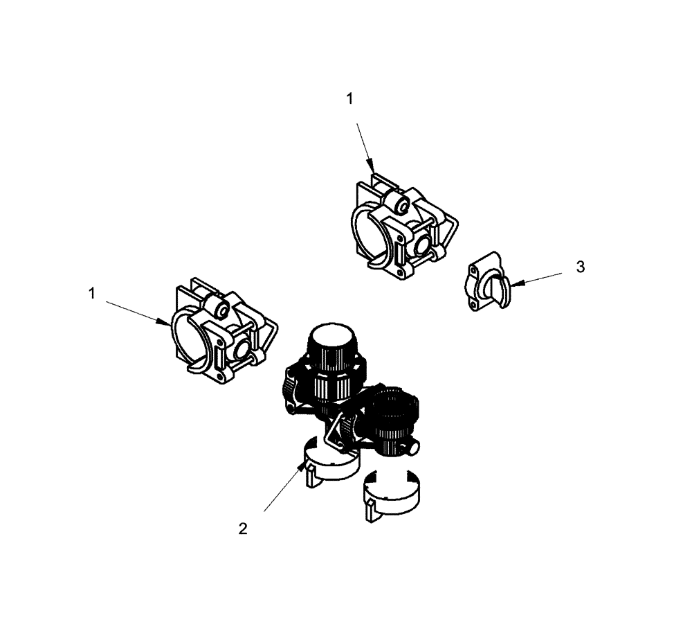 Схема запчастей Case IH SPX3320 - (11-065) - NOZZLE, 20-30, COMBO, 120 Options