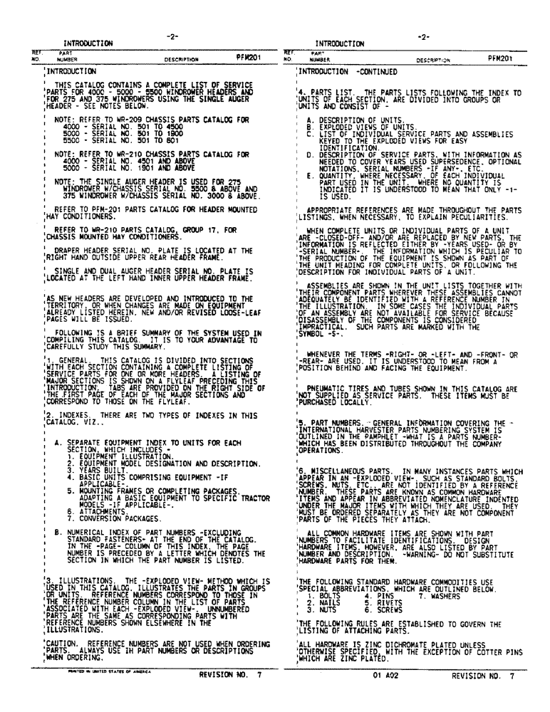 Схема запчастей Case IH DUAL - (2) - INTRODUCTION 
