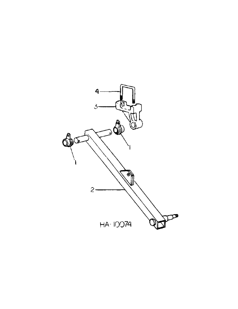 Схема запчастей Case IH 5500 - (F-11[A]) - WING FRAME AXLE 