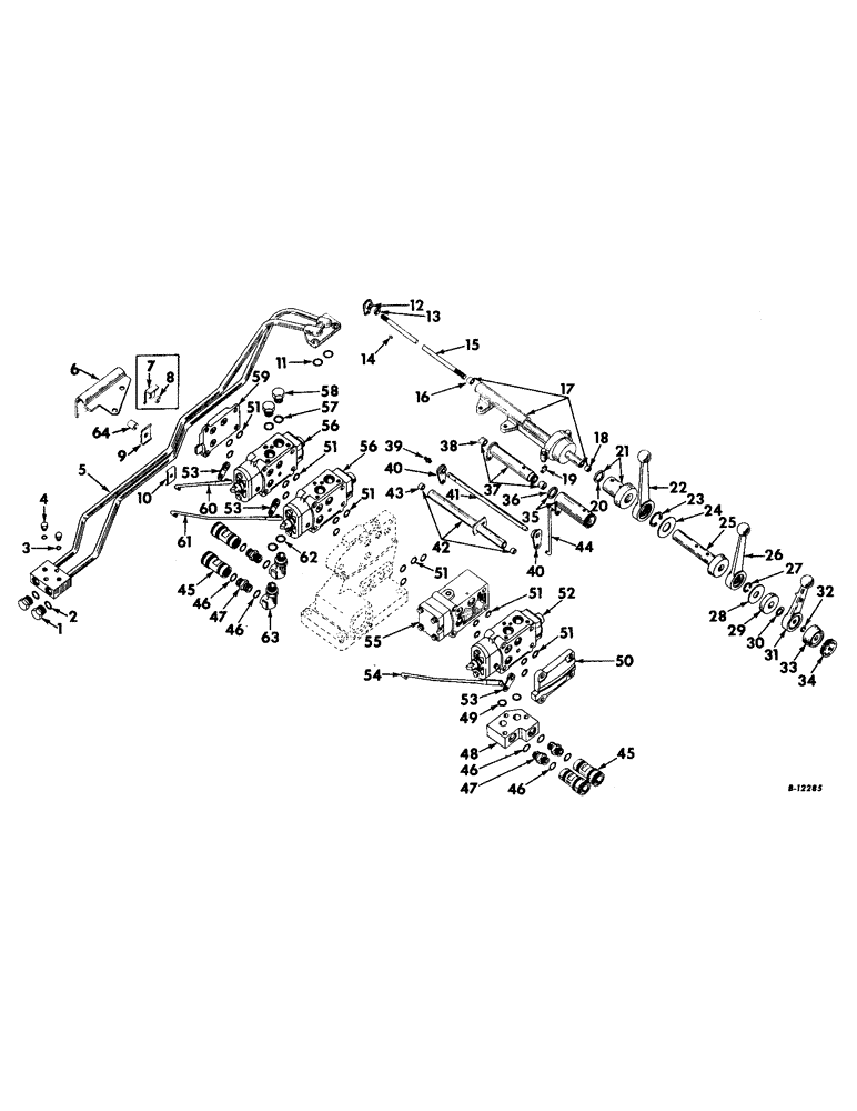 Схема запчастей Case IH 200 - (263) - HYDRAULIC SYSTEM, HYDRA-TOUCH SYSTEM (07) - HYDRAULIC SYSTEM