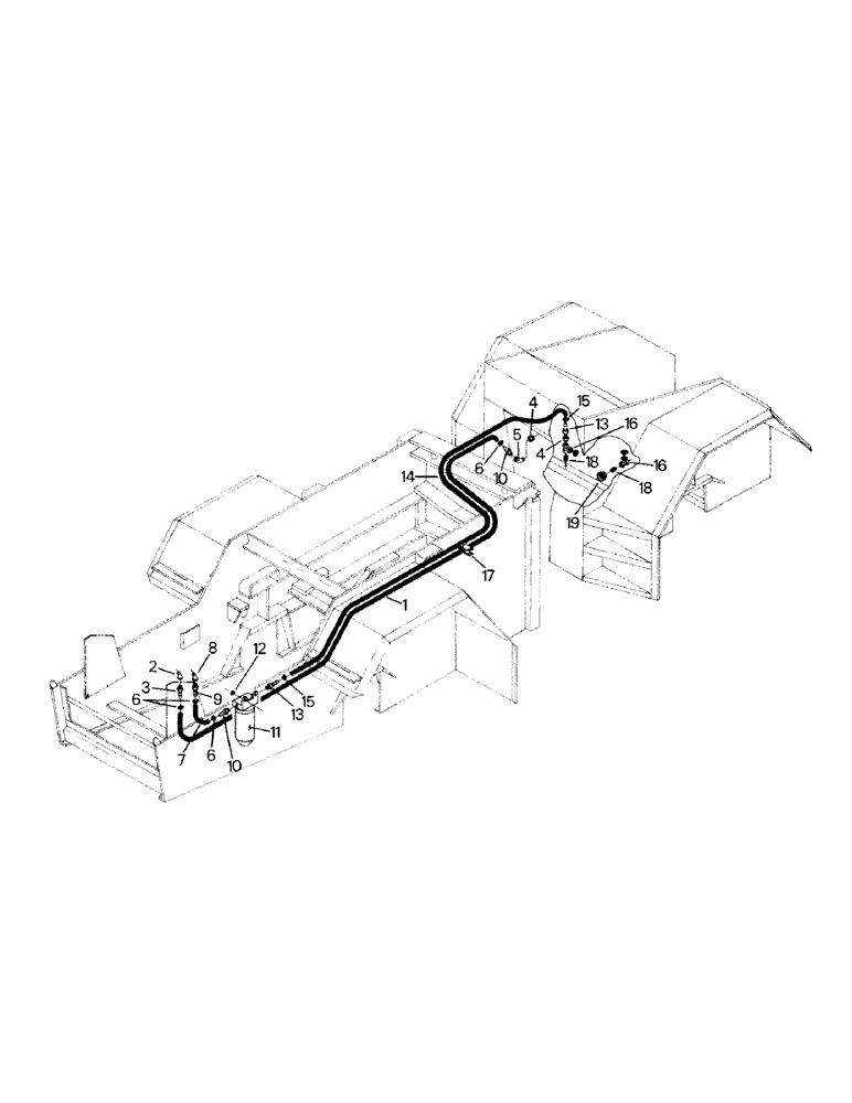 Схема запчастей Case IH ST450 - (07-02) - FUEL LINES AND FITTINGS, CAT ENGINE (02) - FUEL SYSTEM