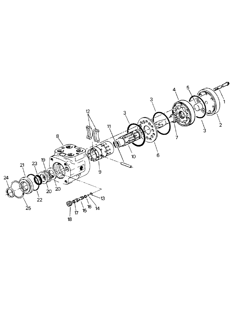 Схема запчастей Case IH ST210 - (08-10) - STEERING CONTROL VALVE (07) - HYDRAULICS