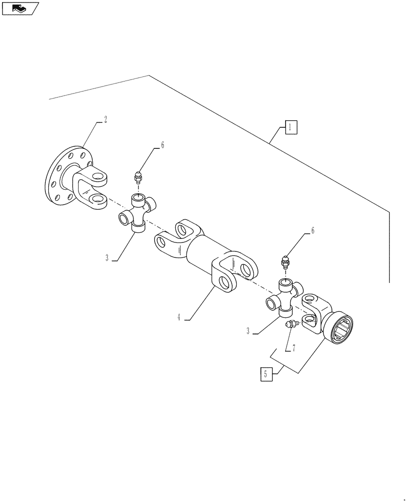 Схема запчастей Case IH RD193 - (58.110.02) - CUTTERBAR PTO (58) - ATTACHMENTS/HEADERS