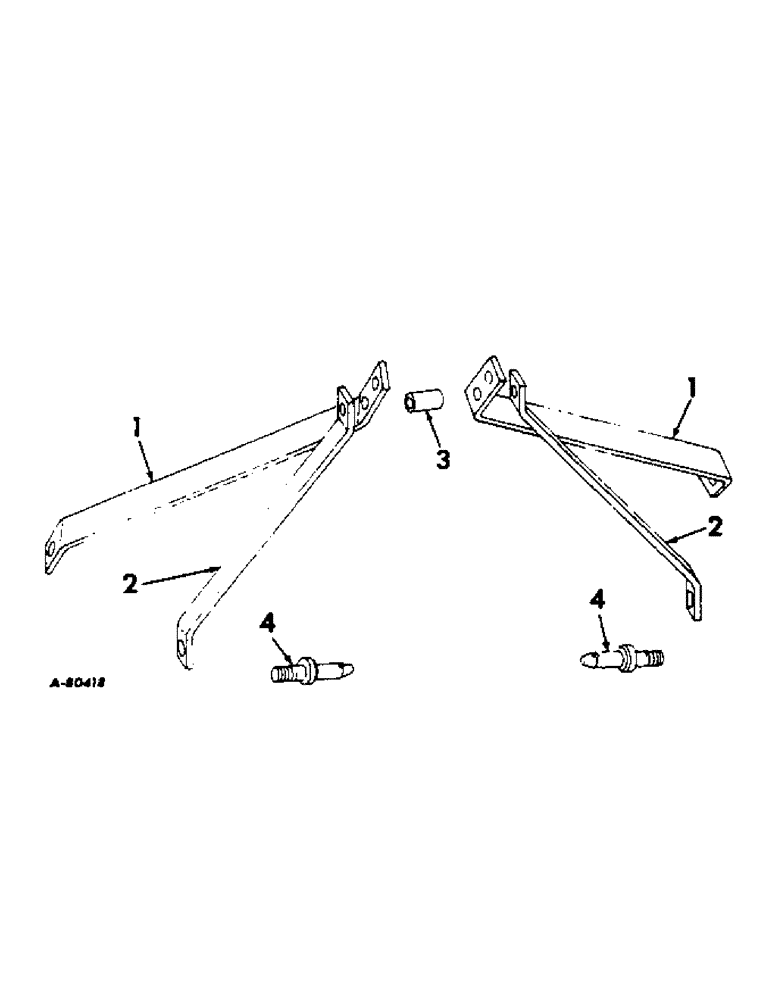 Схема запчастей Case IH 130 - (T-3) - THREE POINT HITCH COMPLETING PACKAGE 