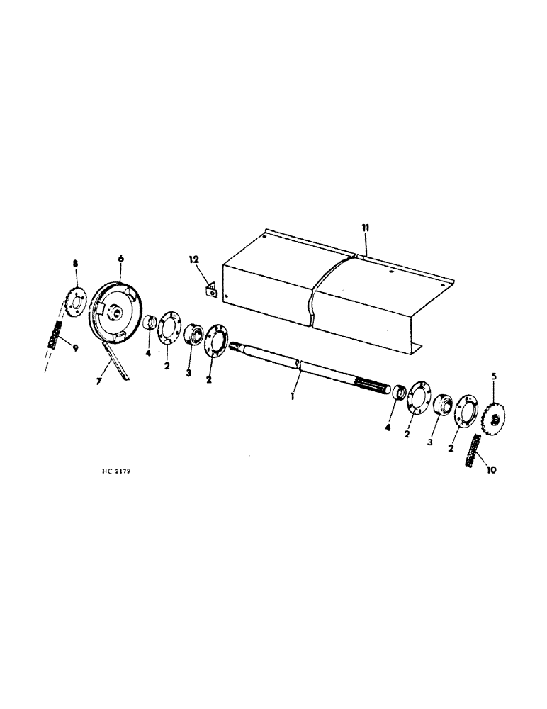 Схема запчастей Case IH SINGLE - (A-05) - SINGLE OVERSHOT AUGER HEADER, HEADER DRIVE 