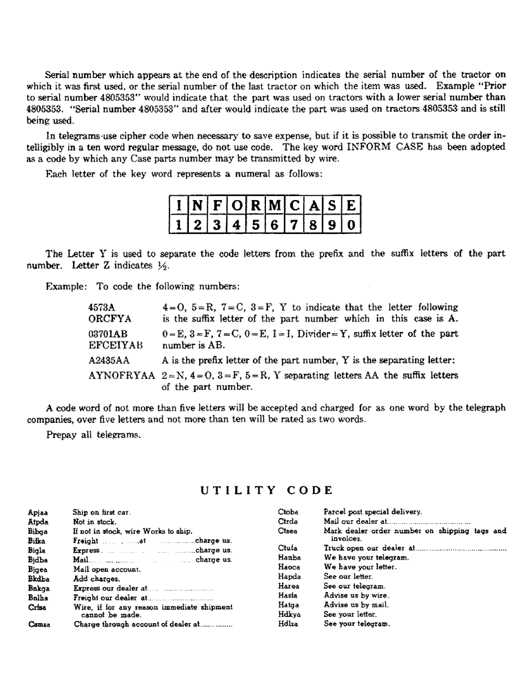 Схема запчастей Case IH 600-SERIES - (003) - IMPORTANT - READ CAREFULLY (00) - PICTORIAL INDEX