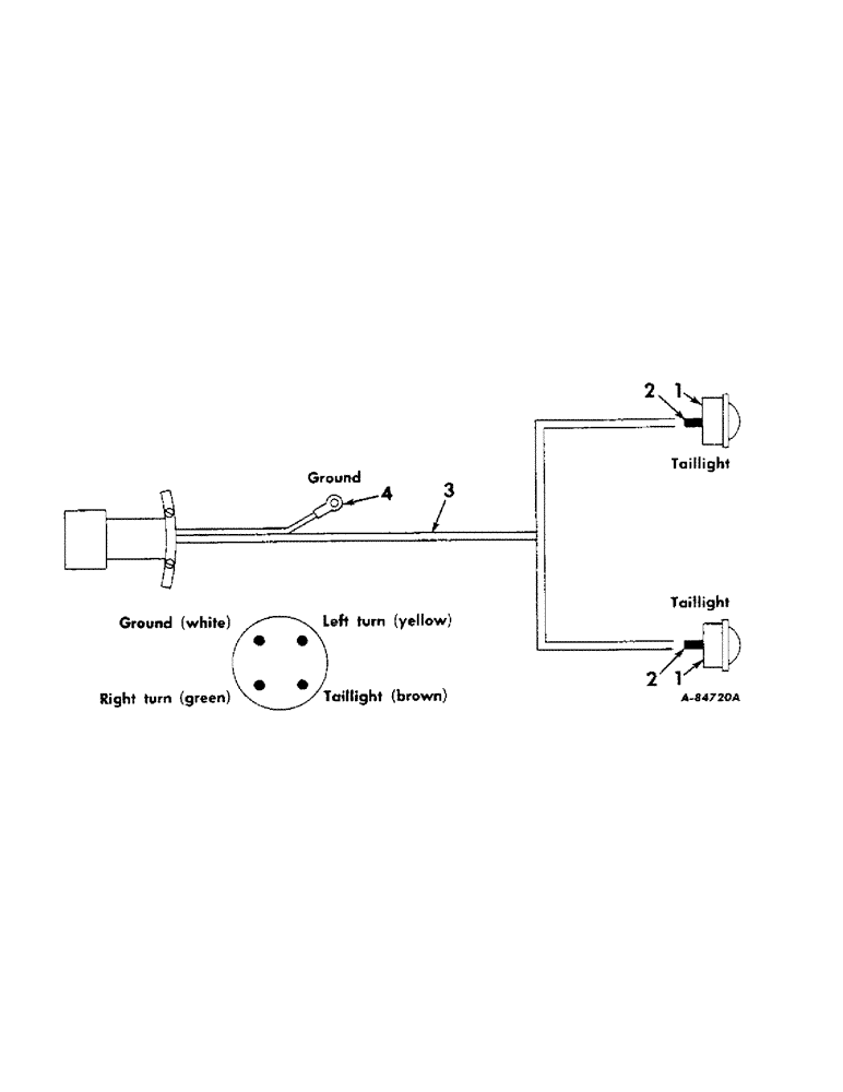 Схема запчастей Case IH VARIOUS - (B-148) - WIRING DIAGRAM, 1965 AND SINCE, PRODUCT GRAPHICS 