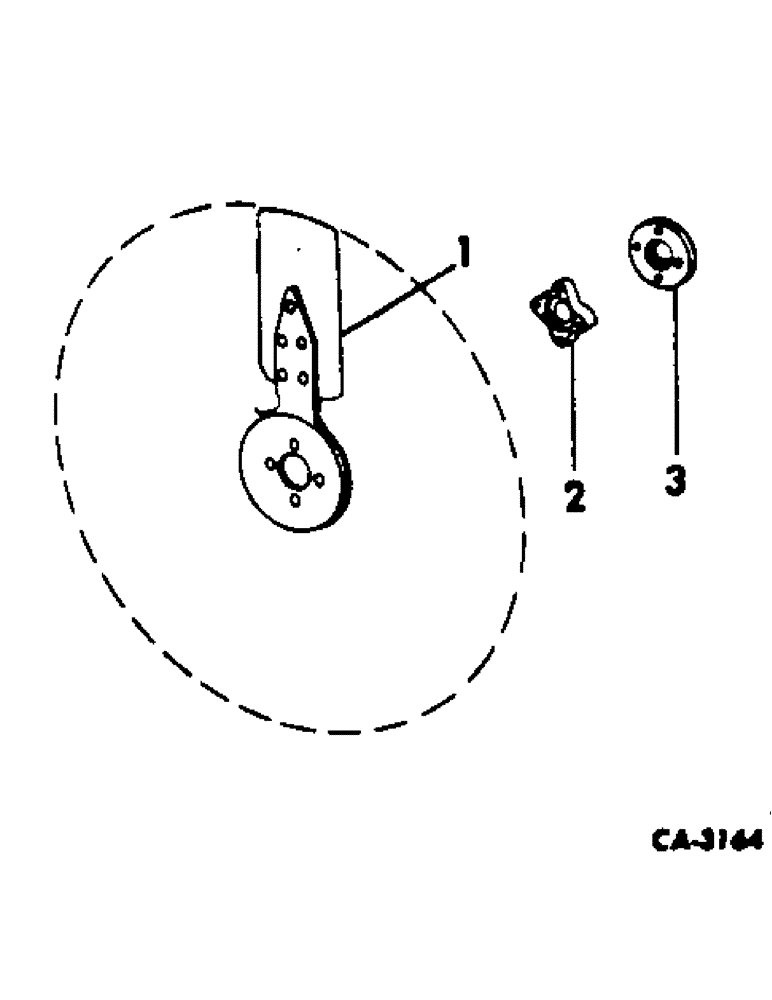 Схема запчастей Case IH C-291 - (D-10) - FAN BLADES AND SPACER, BELTS 