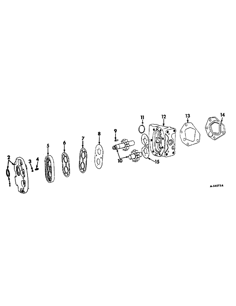 Схема запчастей Case IH 1566 - (10-07) - HYDRAULICS, HYDRAULIC PUMP, CESSNA 12 GPM AND 15 GPM (07) - HYDRAULICS